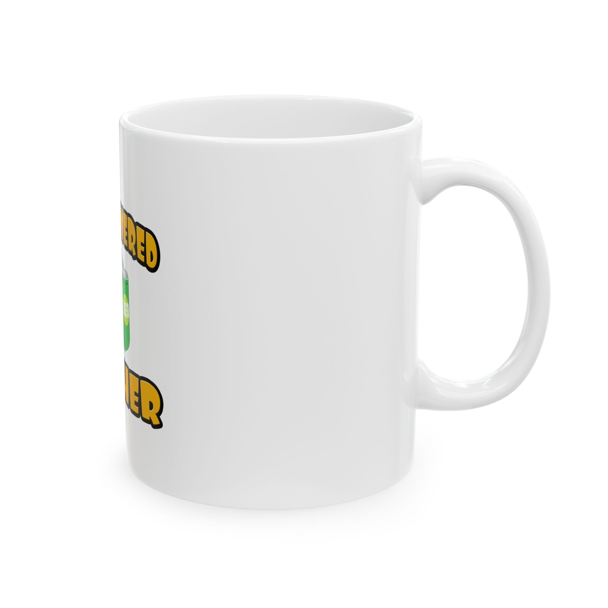 Beer Powered Teacher - Ceramic Mug, (11oz, 15oz)