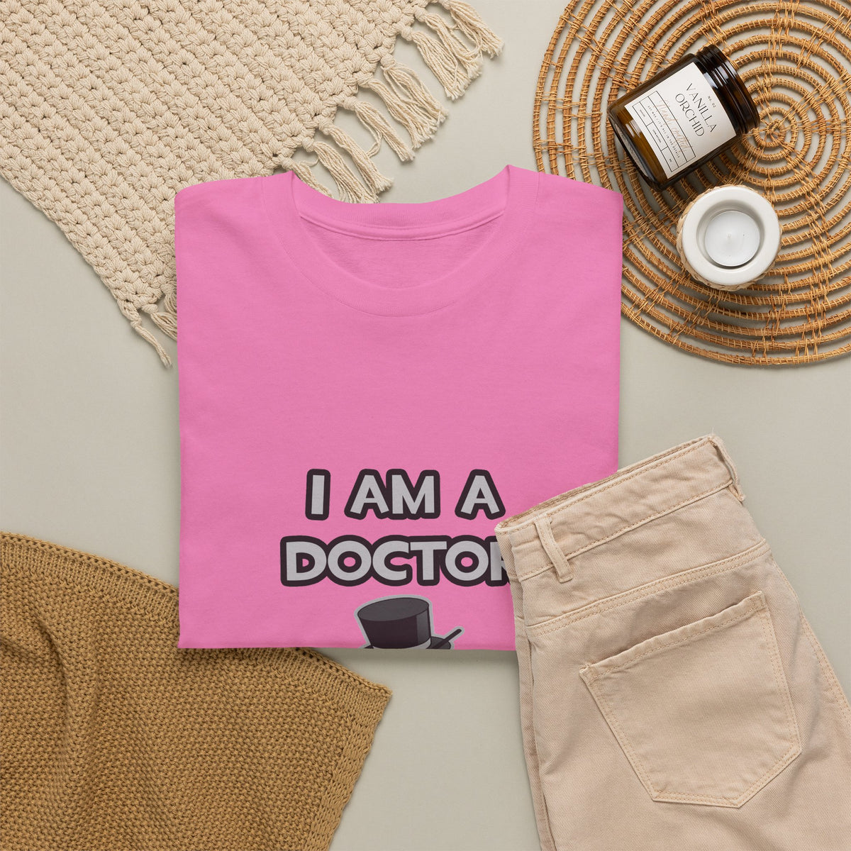 I Am A Doctor ... Not A Magician - Unisex Heavy Cotton Tee