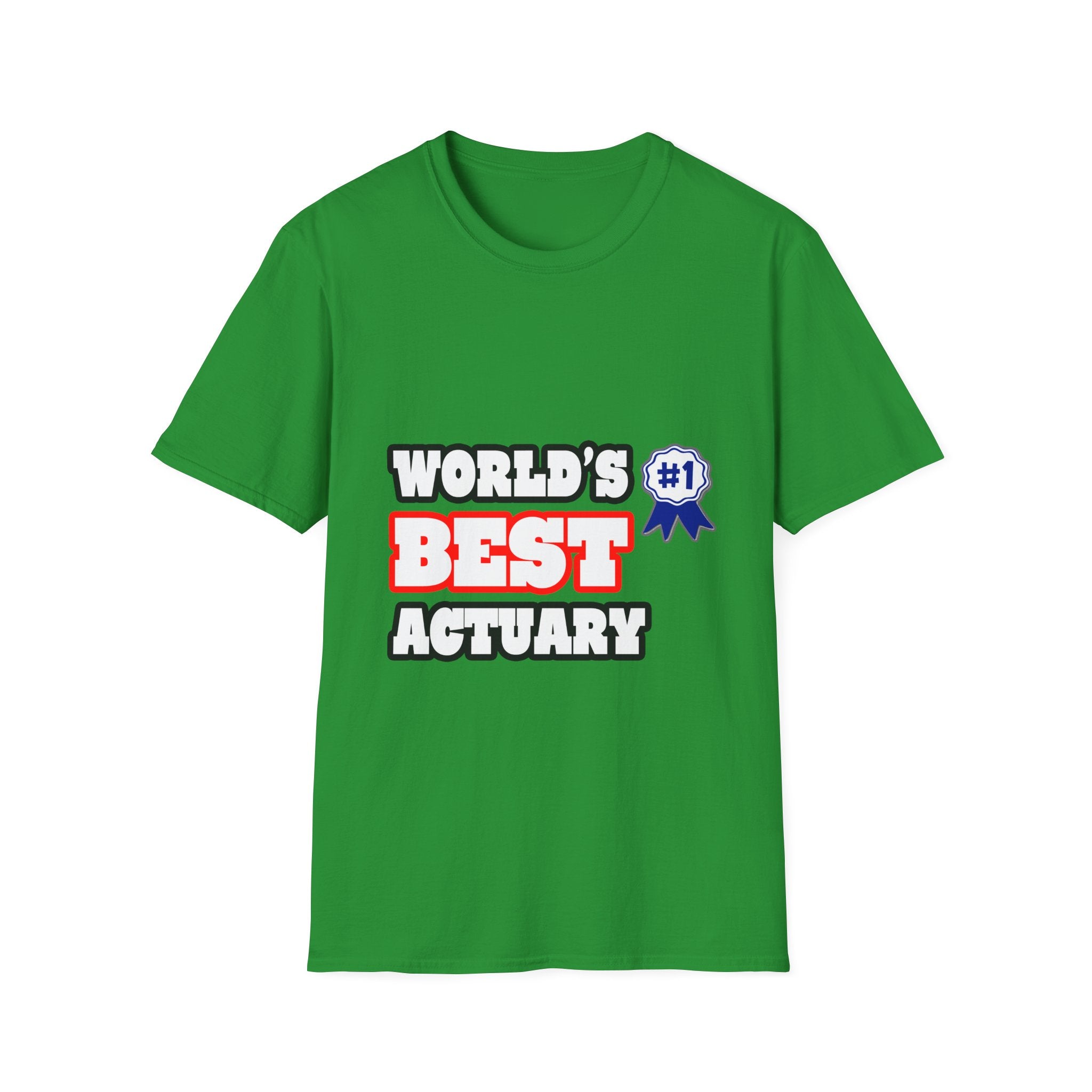 World's Best Actuary - Unisex Softstyle T-Shirt