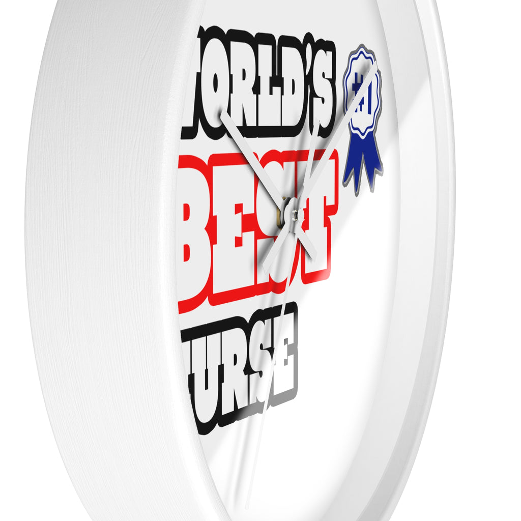 World's Best Nurse - Wall Clock