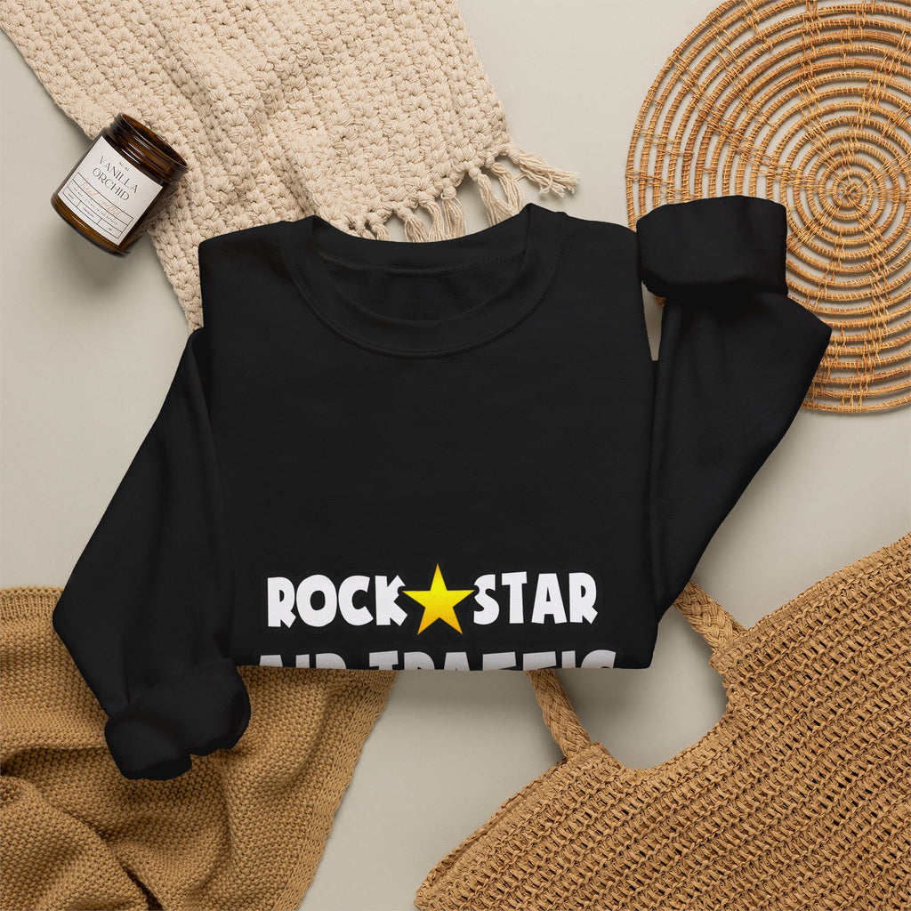 Rock Star Air Traffic Controller - Unisex Heavy Blend™ Crewneck Sweatshirt