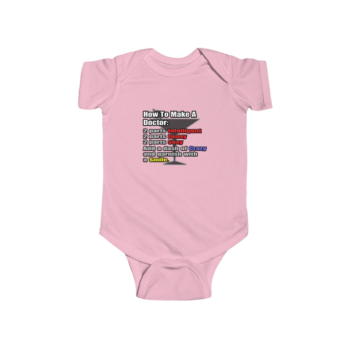 How To Make a Doctor - Infant Fine Jersey Bodysuit