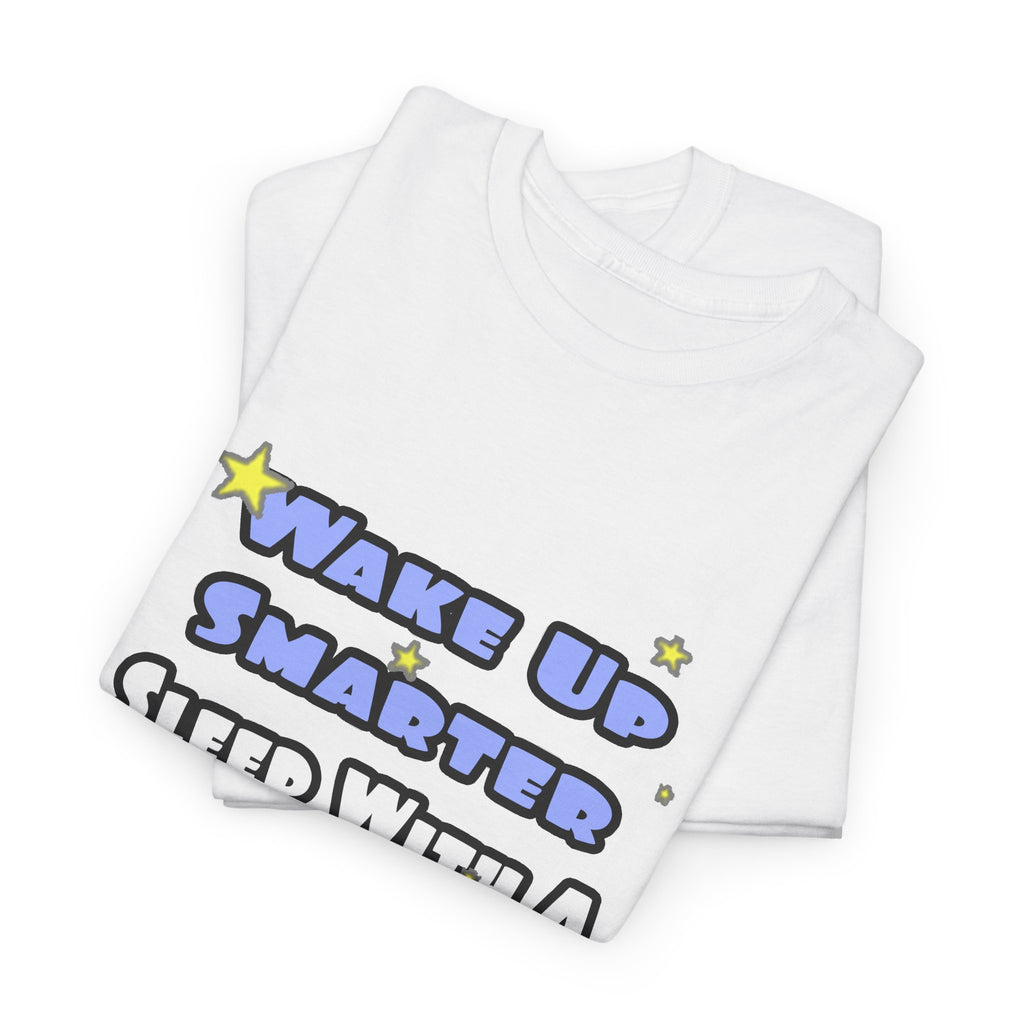 Wake Up Smarter...Sleep With a Cardiologist - Unisex Heavy Cotton Tee