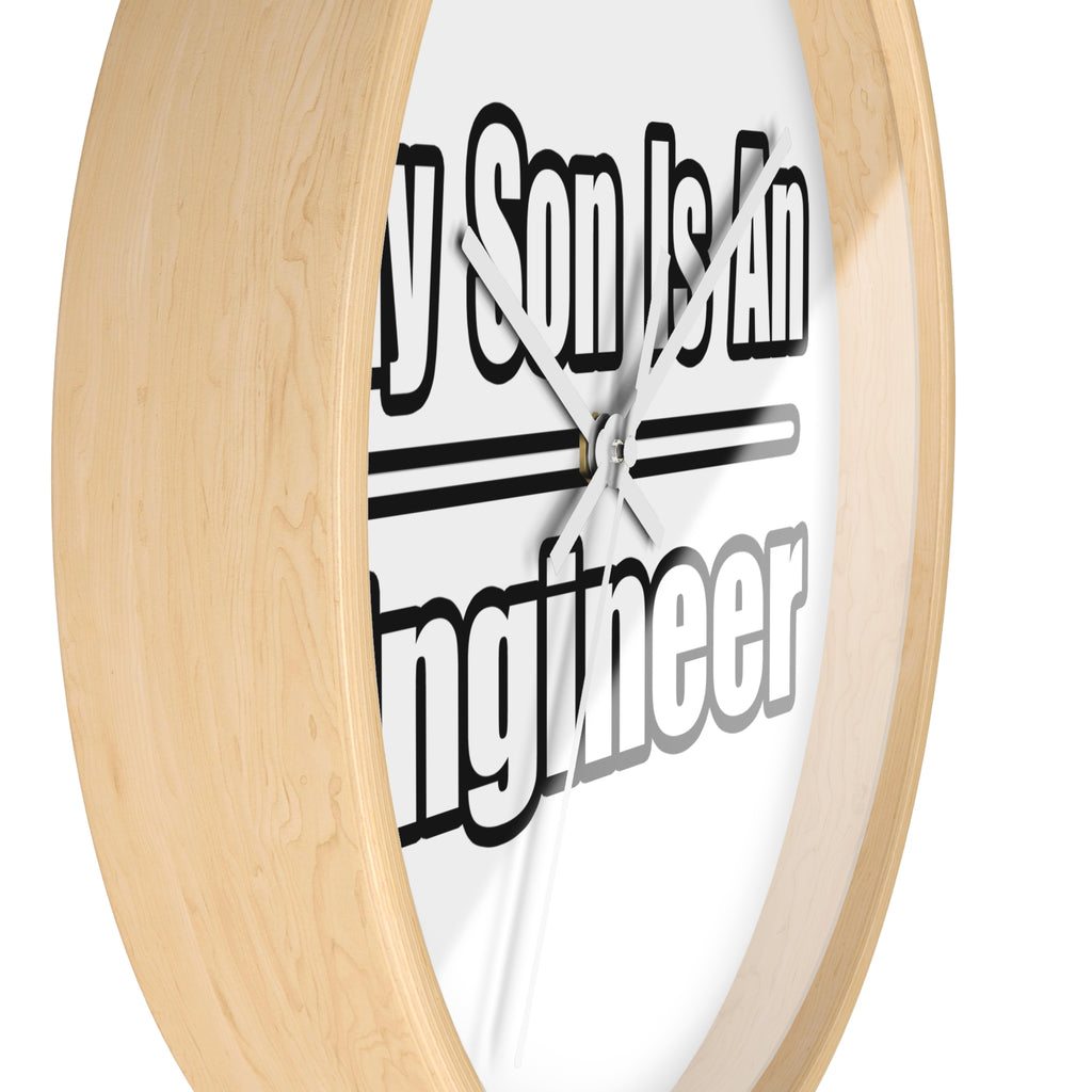 My Son Engineer - Wall Clock