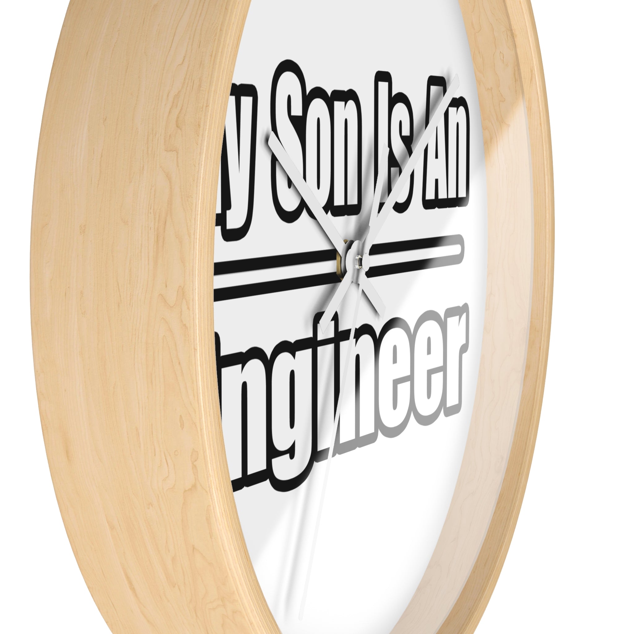My Son Engineer - Wall Clock