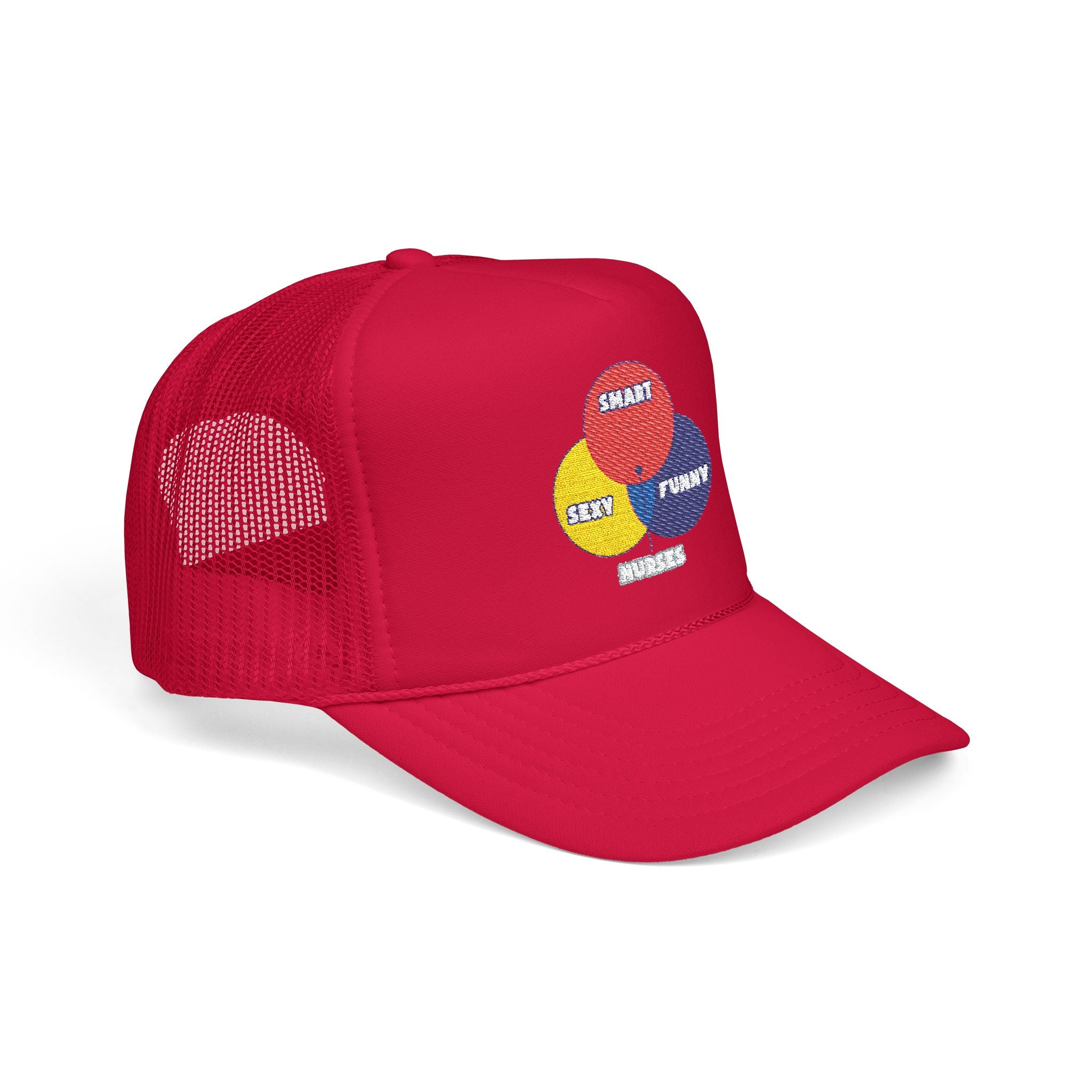 Venn Diagram .. Nurses - Foam Trucker Hat