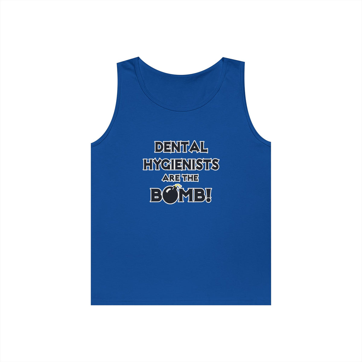 Dental Hygienists Are The Bomb! - Unisex Heavy Cotton Tank Top