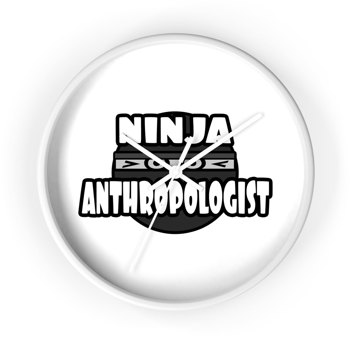 Ninja Anthropologist - Wall Clock