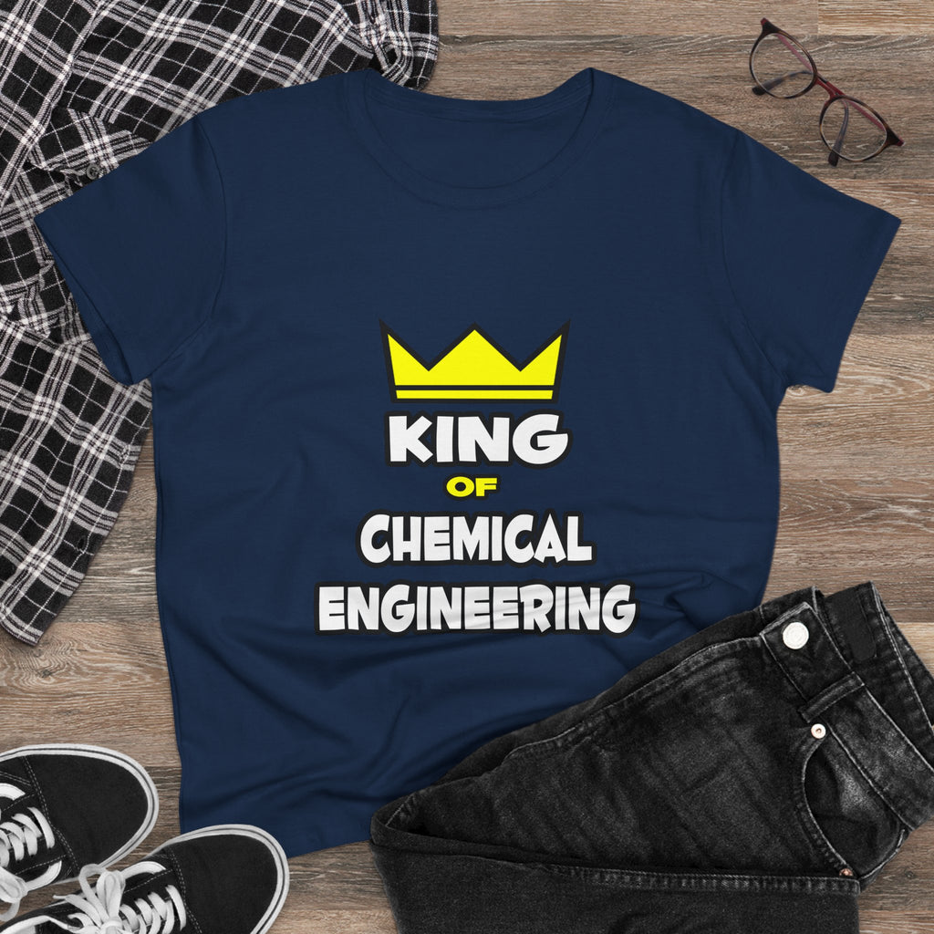King of Chemical Engineering (2) - Women's Midweight Cotton Tee