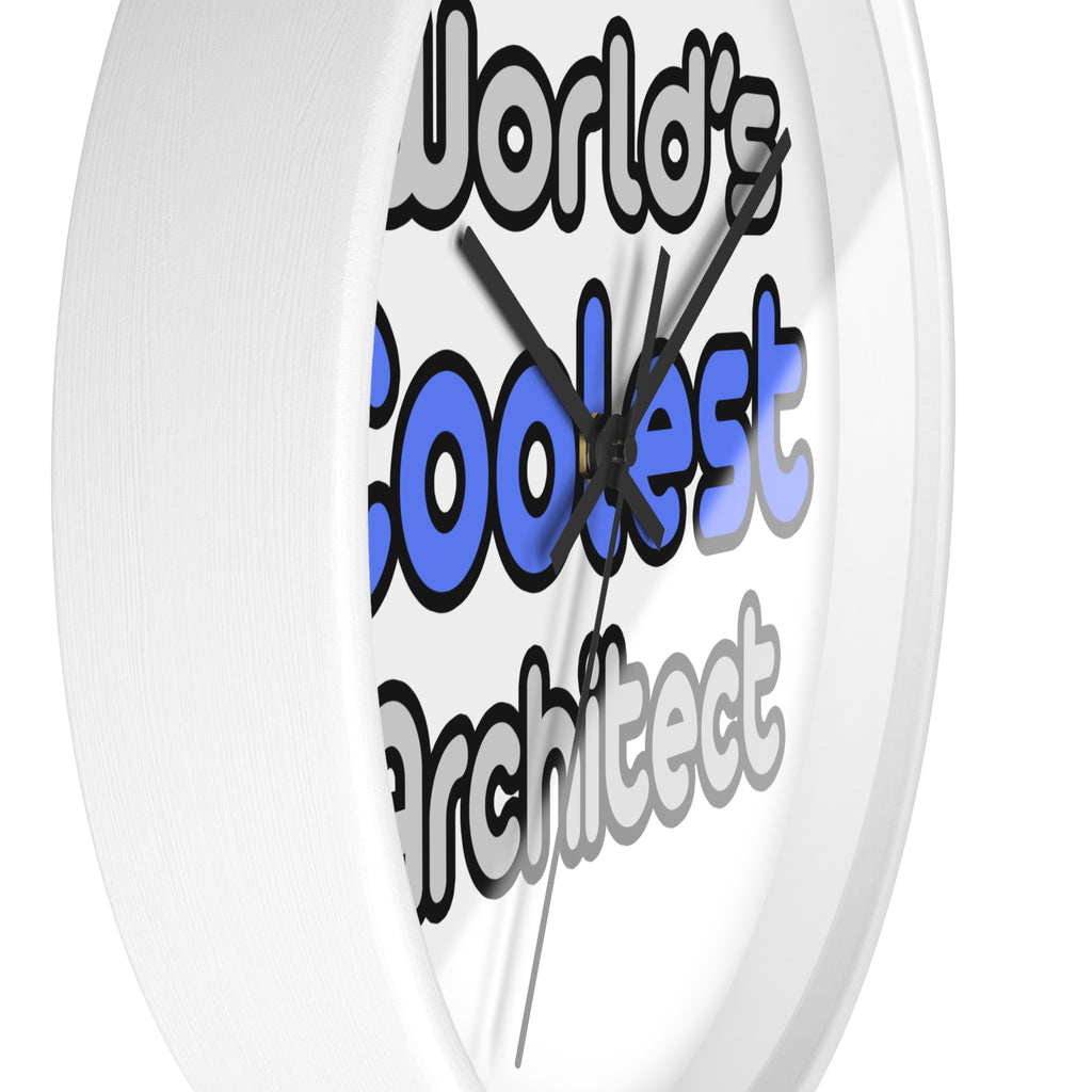World's Coolest Architect - Wall Clock