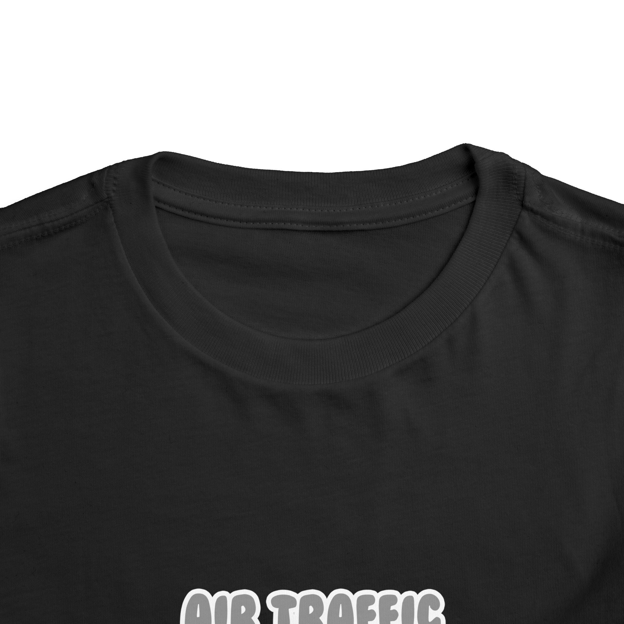 Air Traffic Controller ... Will Work For Ice Cream - Toddler Short Sleeve Tee