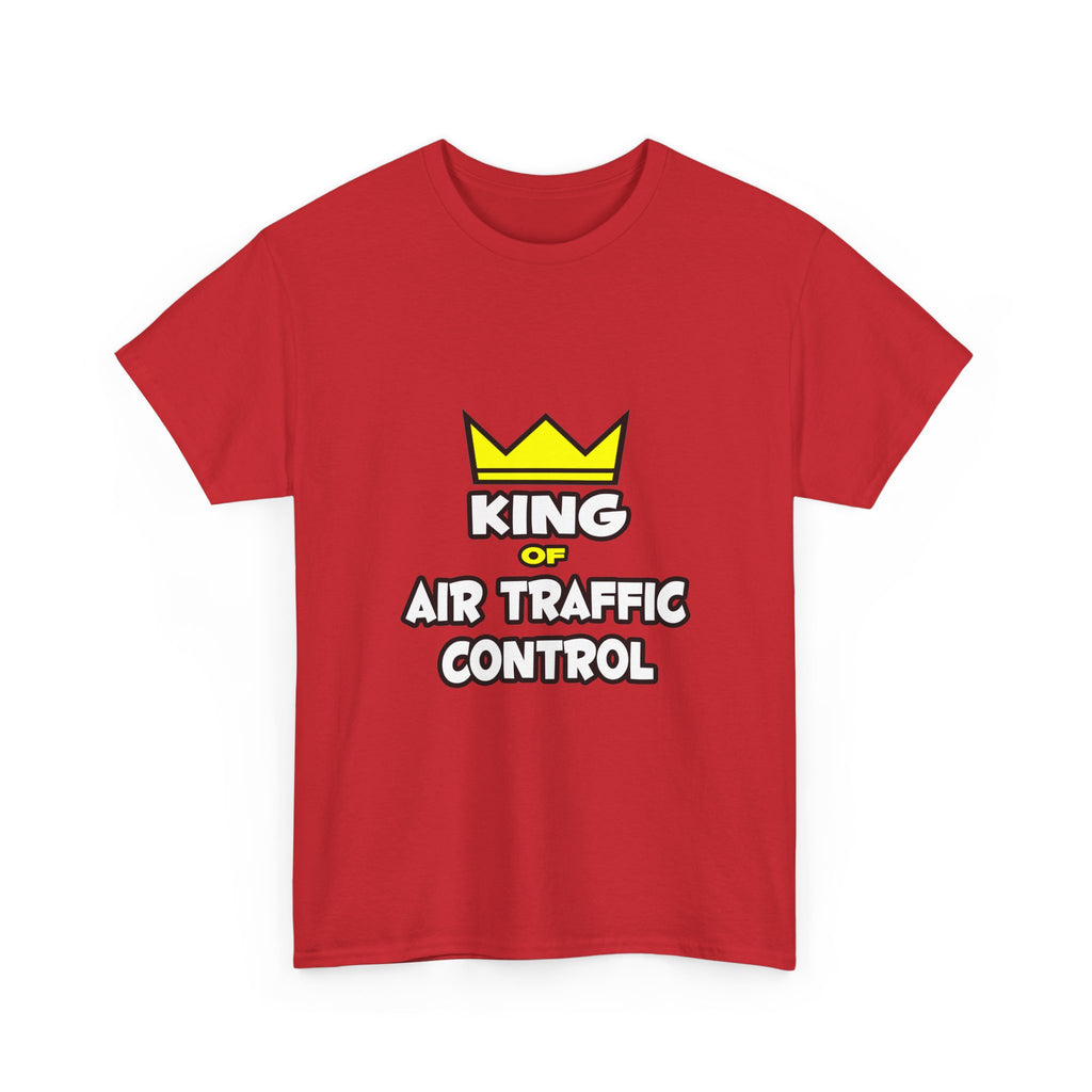 King of Air Traffic Control - Unisex Heavy Cotton Tee