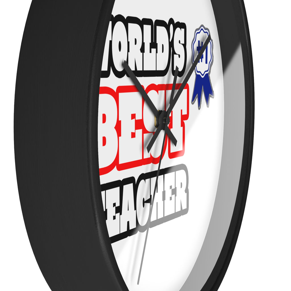 World's Best Teacher - Wall Clock
