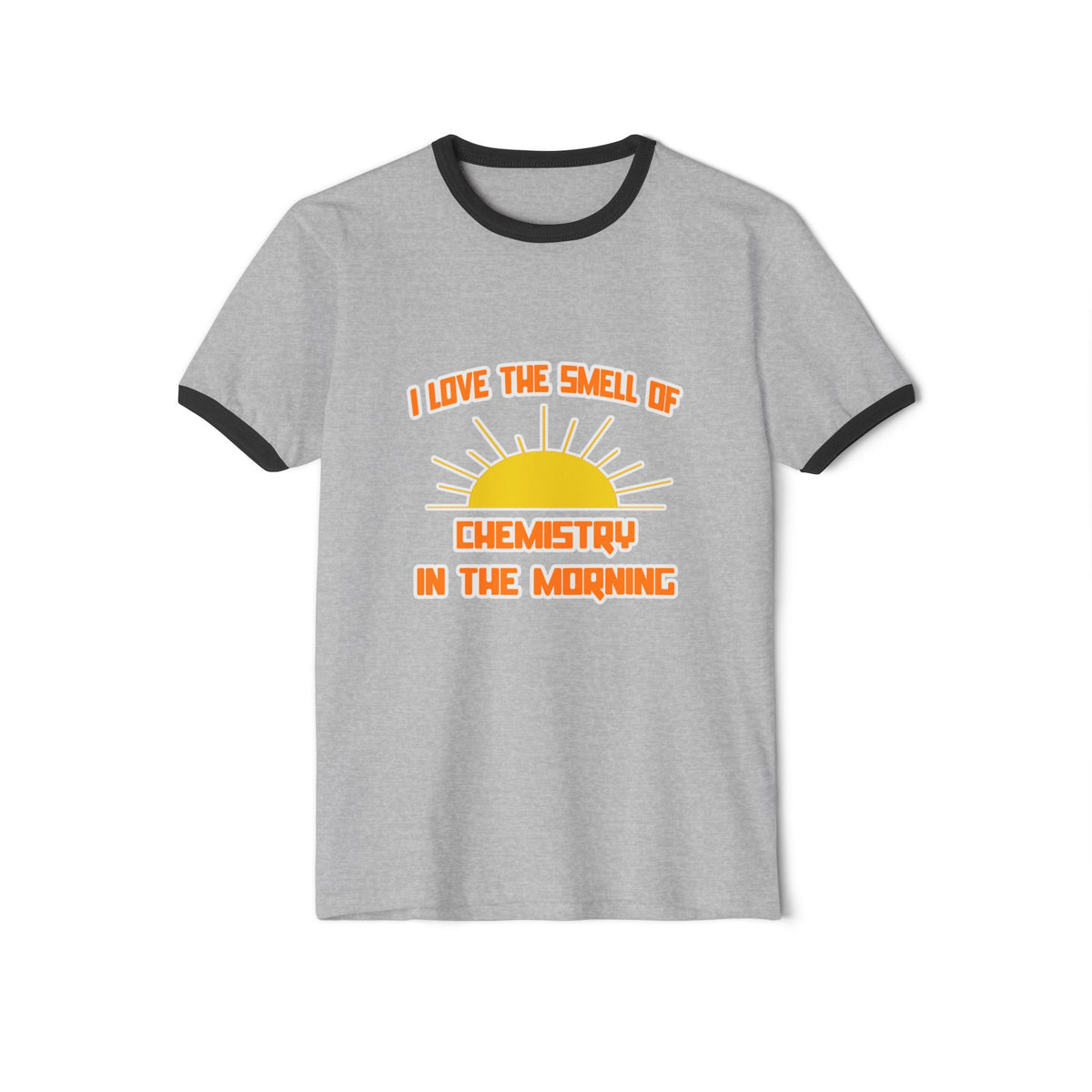 Smell of Chemistry in the Morning - Unisex Cotton Ringer T-Shirt