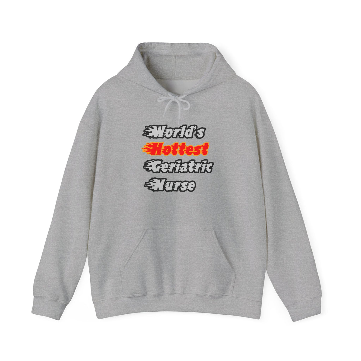 World's Hottest Geriatric Nurse - Unisex Heavy Blend™ Hooded Sweatshirt