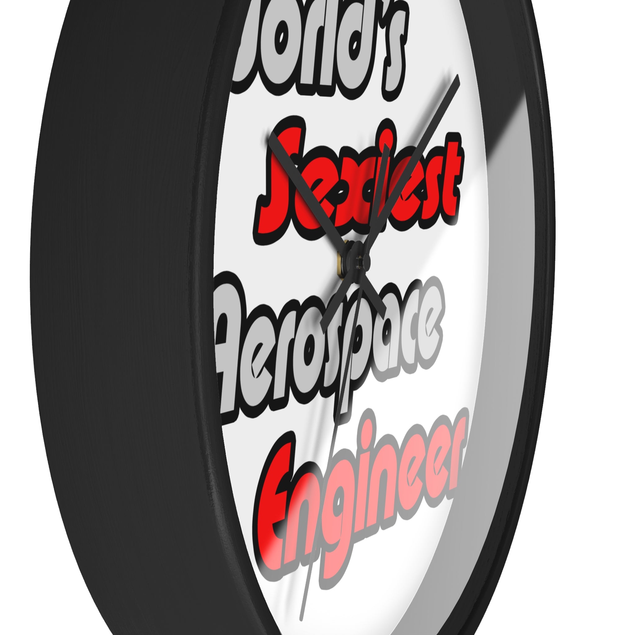World's Sexiest Aerospace Engineer - Wall Clock