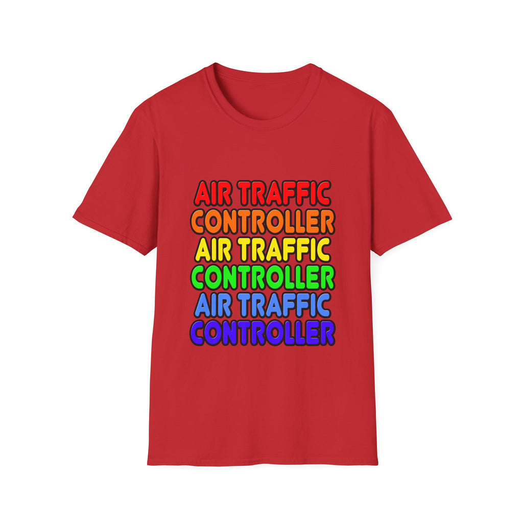 Rainbow Air Traffic Controller - Unisex Softstyle T-Shirt