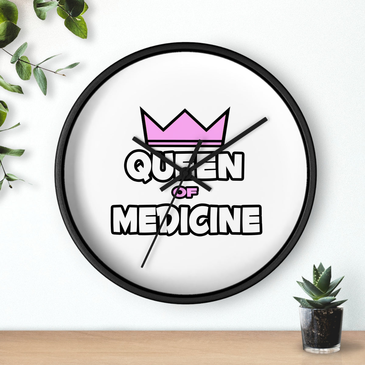 Queen of Medicine - Wall Clock
