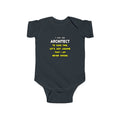 Funny Architect T Shirts and Gifts - Infant Fine Jersey Bodysuit