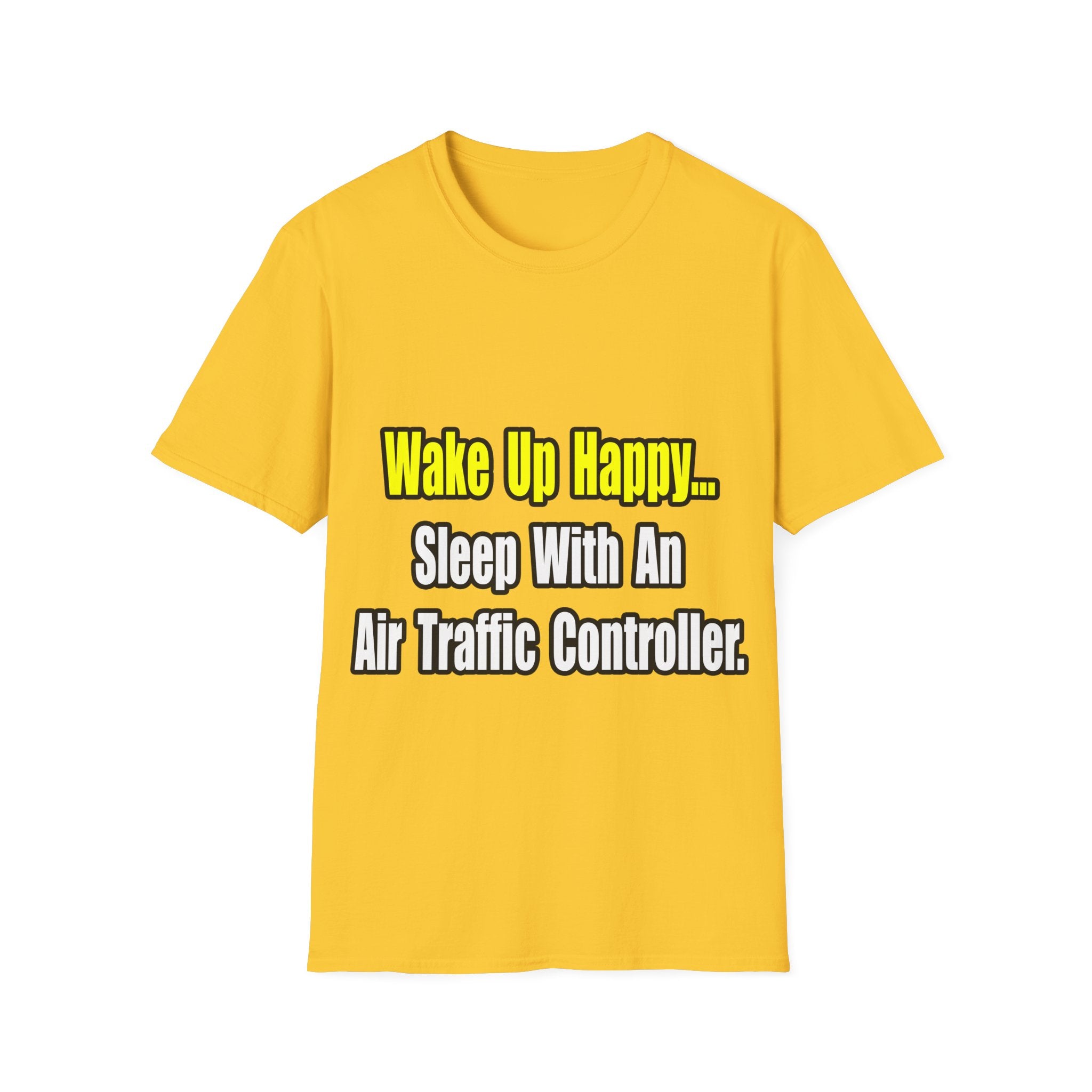 Sleep With An Air Traffic Controller - Unisex Softstyle T-Shirt