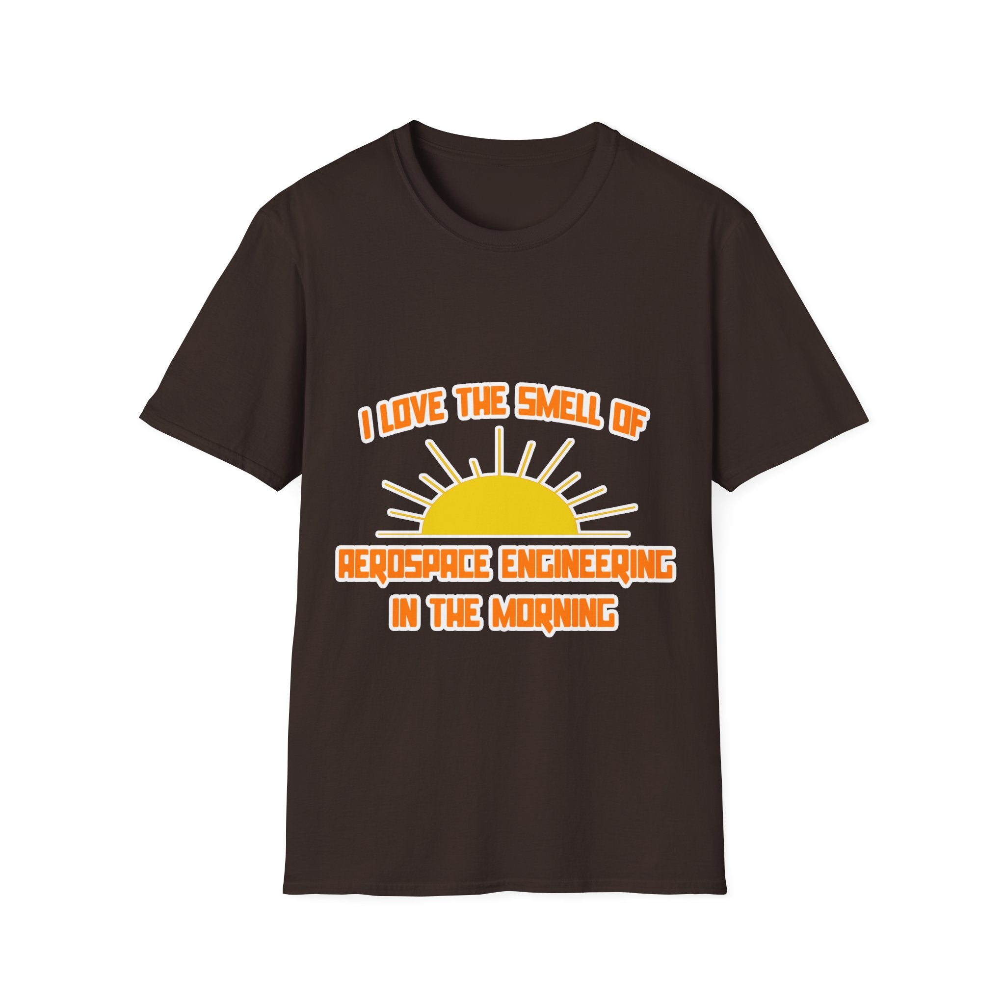 Smell of Aerospace Engineering in the Morning - Unisex Softstyle T-Shirt