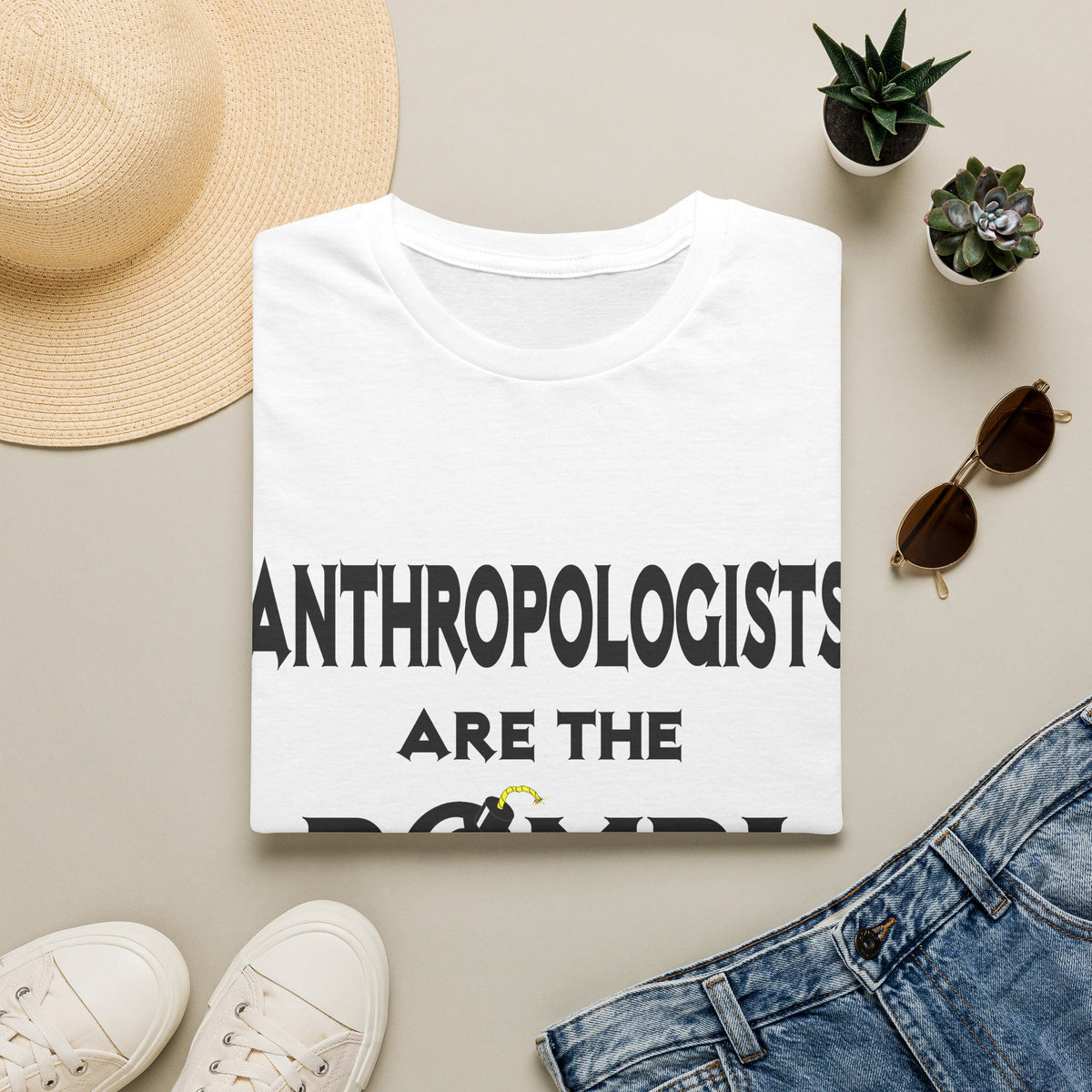 Anthropologists Are The Bomb! - Unisex Softstyle T-Shirt