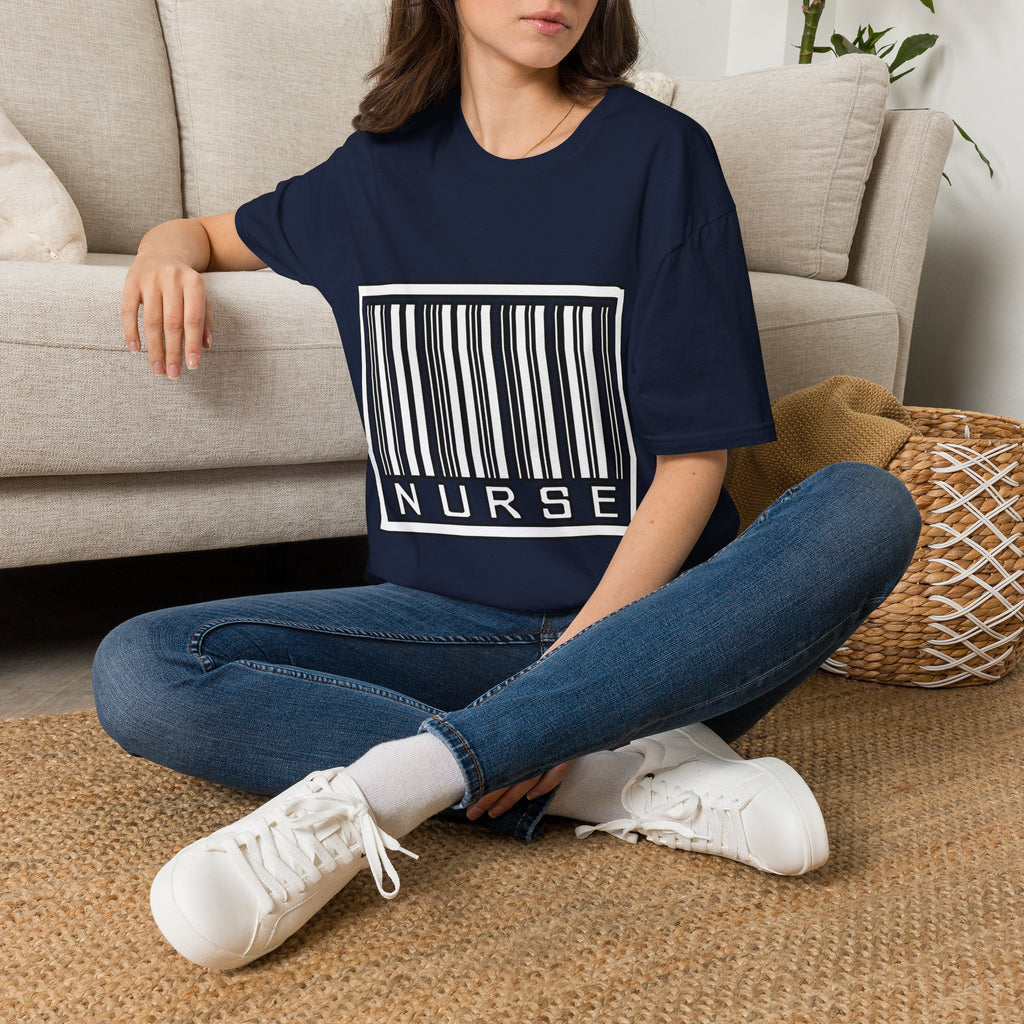 Barcode Nurse - Unisex Softstyle T-Shirt