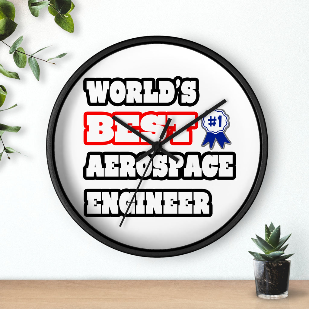 World's Best Aerospace Engineer - Wall Clock