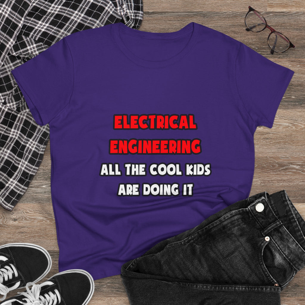 Funny Electrical Engineer Shirts and Gifts - Women's Midweight Cotton Tee