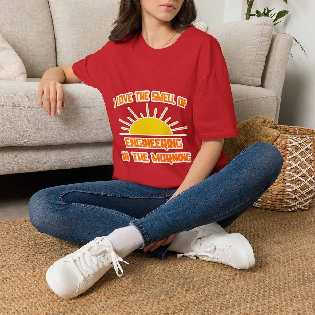 Smell of Engineering in the Morning - Unisex Softstyle T-Shirt
