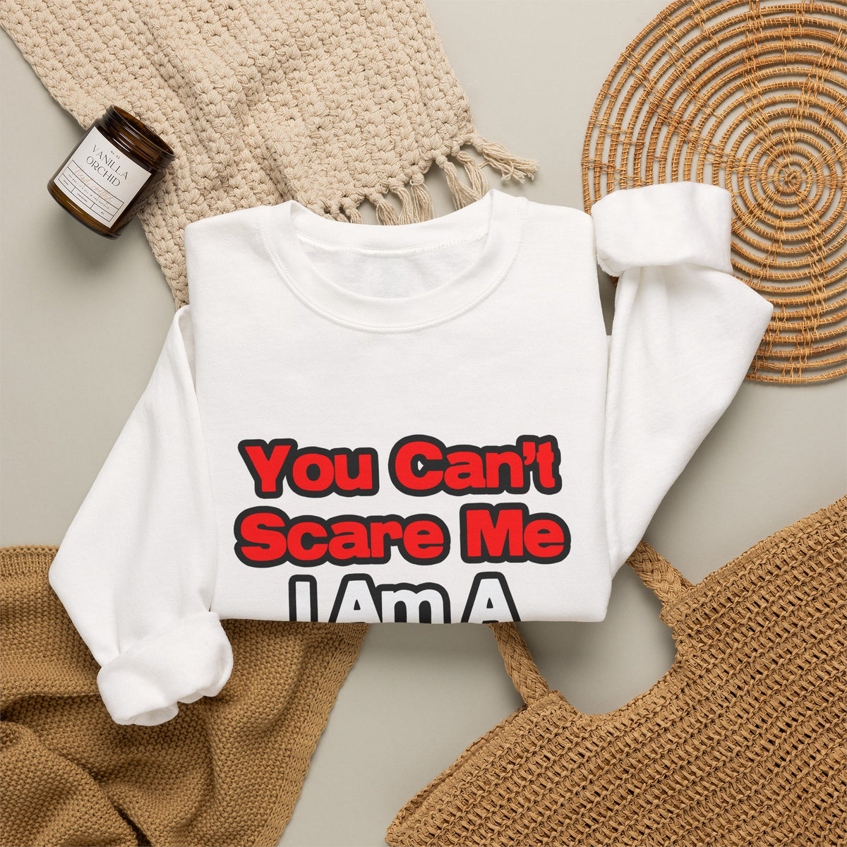 You Can't Scare Me...Chemical Engineer - Unisex Heavy Blend™ Crewneck Sweatshirt