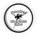 Save a Horse .. Ride a Chemical Engineer - Wall Clock