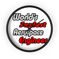 World's Sexiest Aerospace Engineer - Wall Clock