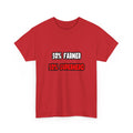 Half Farmer ... Half Superhero - Unisex Heavy Cotton Tee