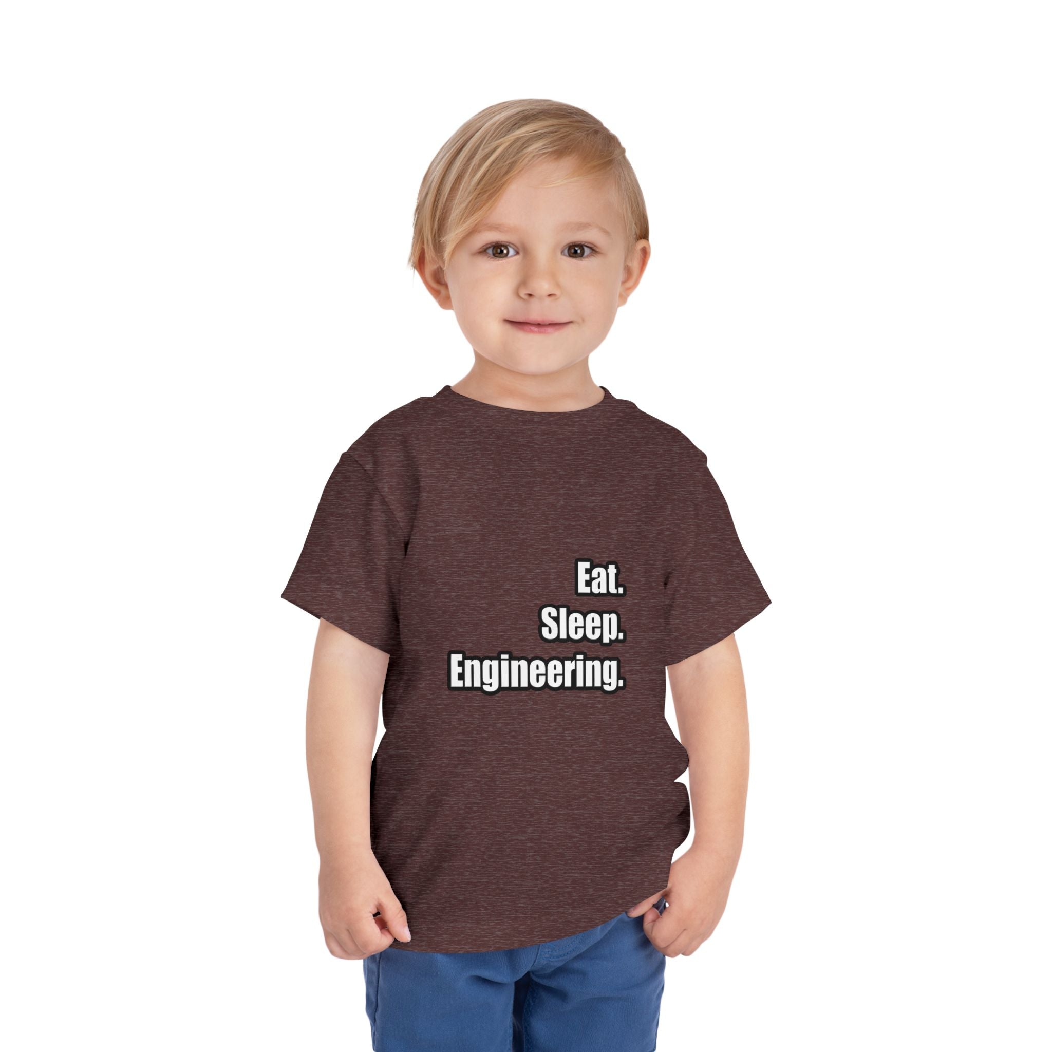 Eat. Sleep. Engineering - Toddler Short Sleeve Tee
