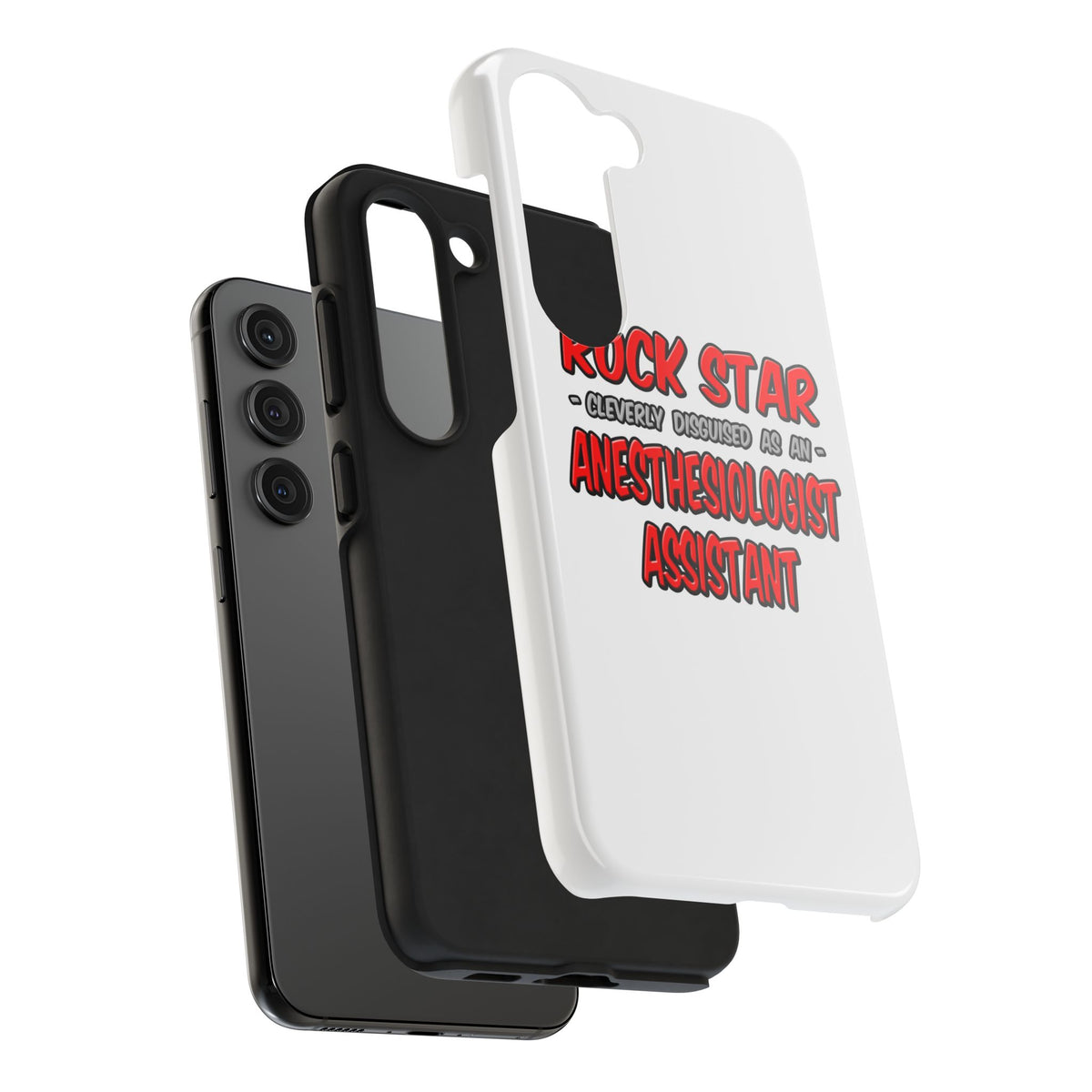 Rock Star .. Anesthesiologist Assistant - Tough Phone Cases