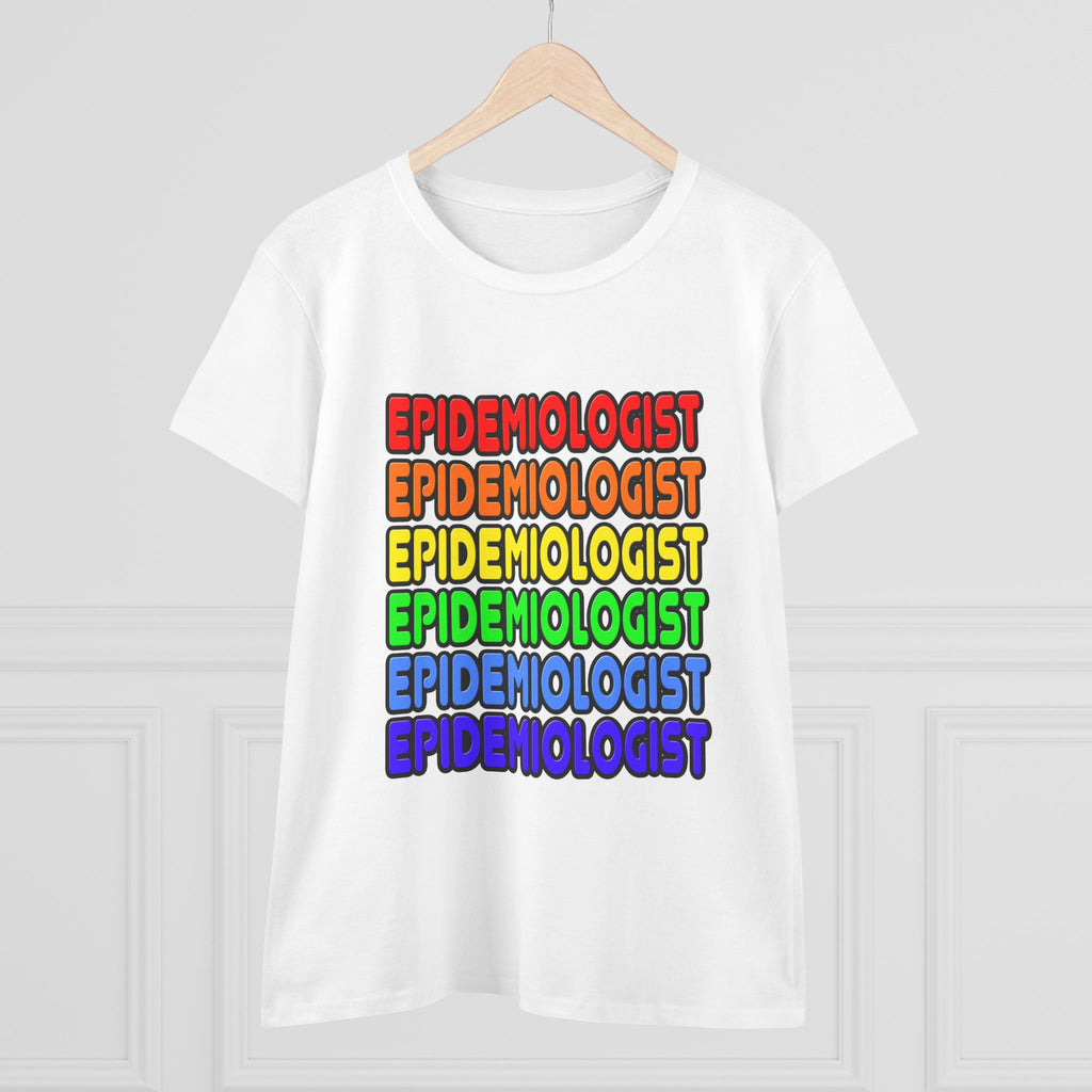 Rainbow Epidemiologist - Women's Midweight Cotton Tee