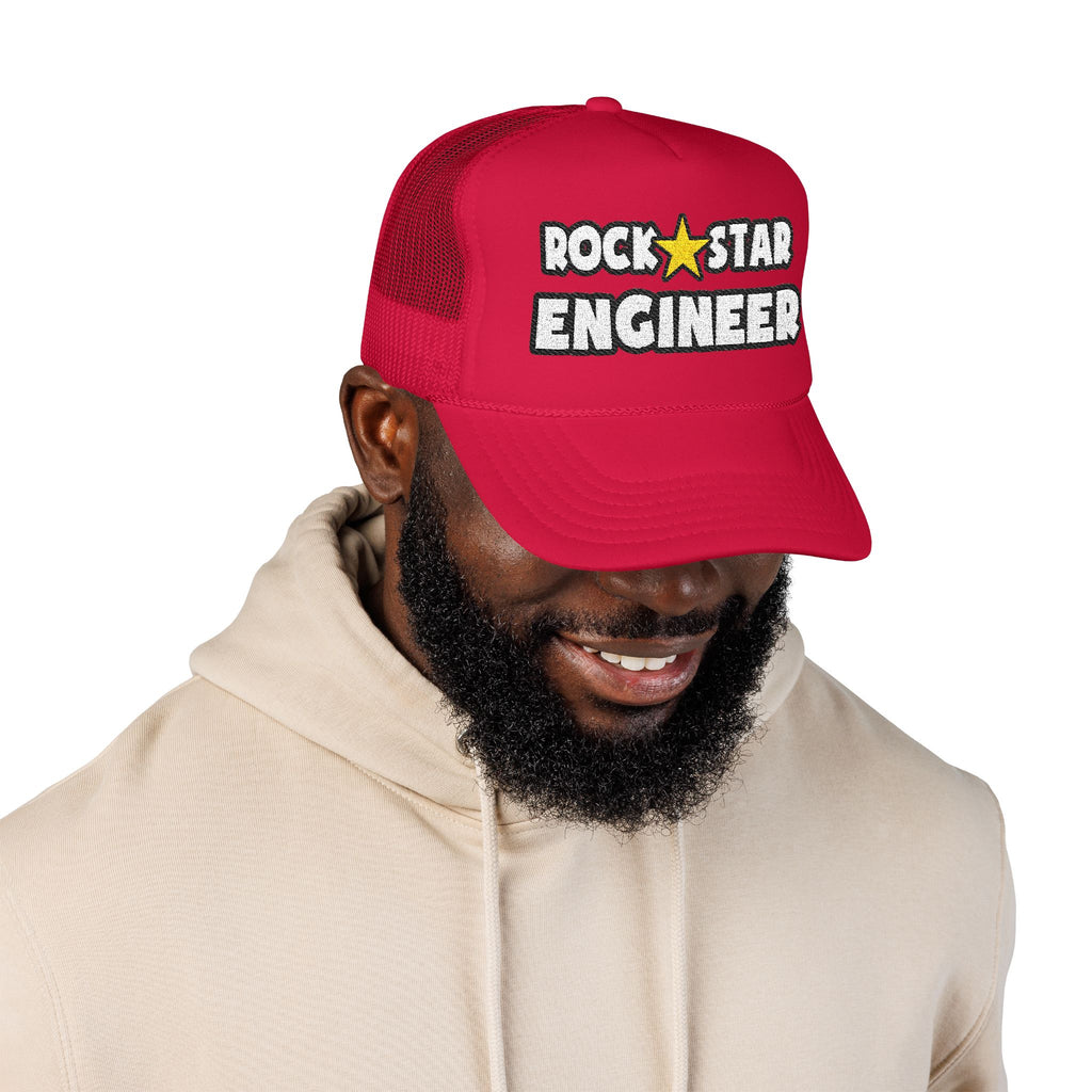 Rock Star Engineer (2) - Foam Trucker Hat