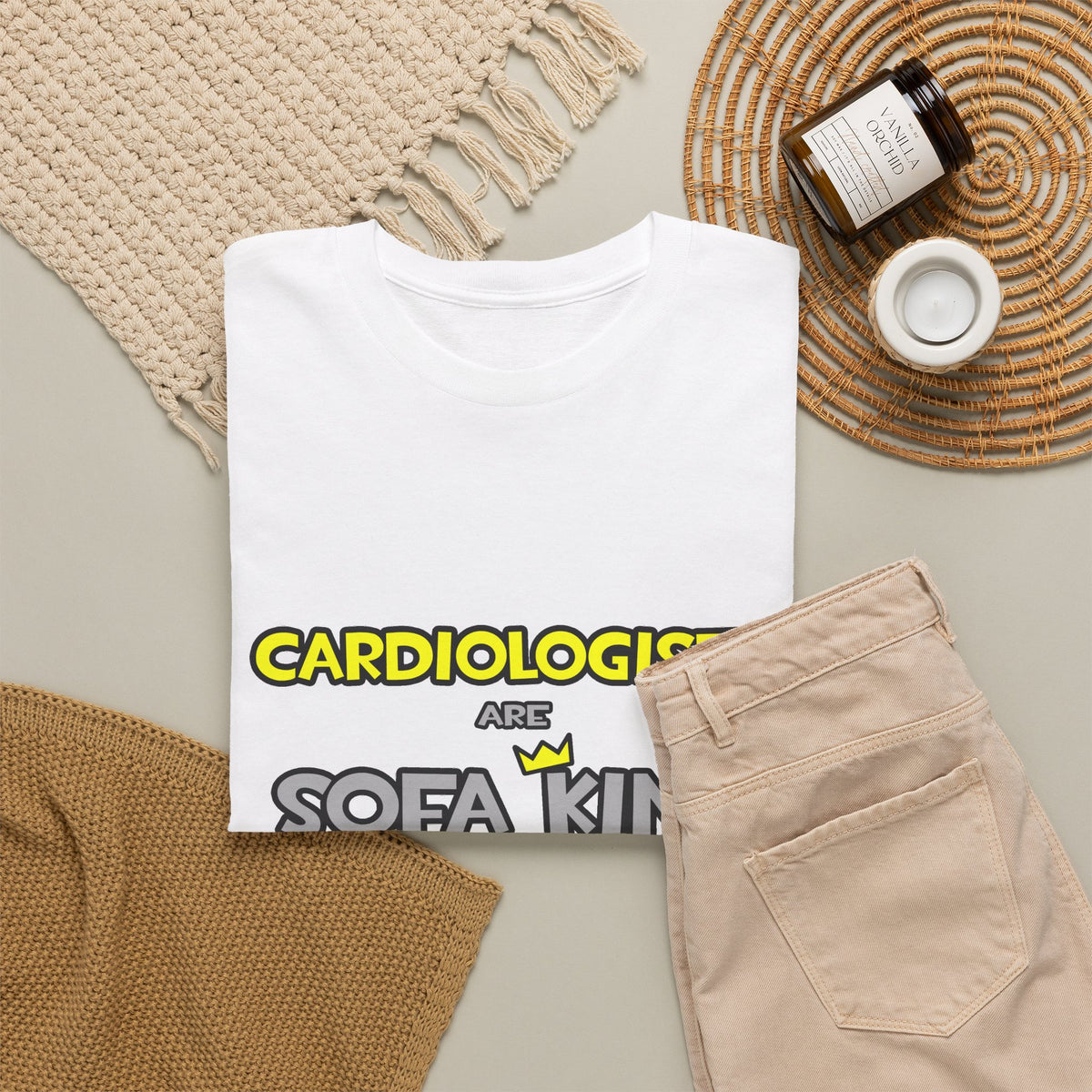 Cardiologists Are Sofa King Cool - Unisex Heavy Cotton Tee