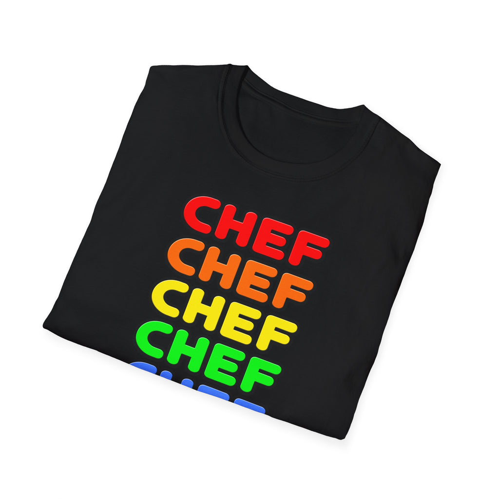 Rainbow Chef - Unisex Softstyle T-Shirt