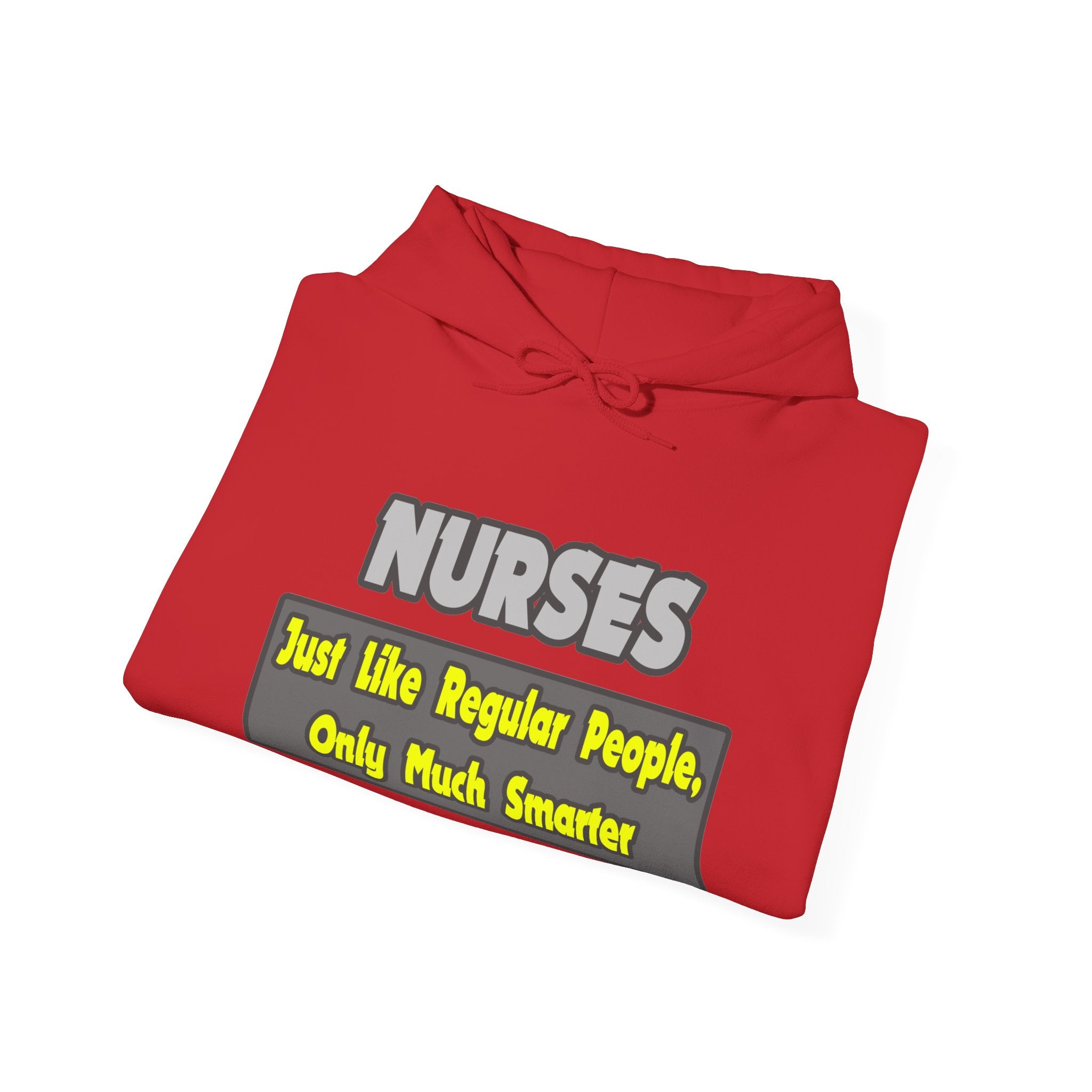 Nurses...Smarter - Unisex Heavy Blend™ Hooded Sweatshirt