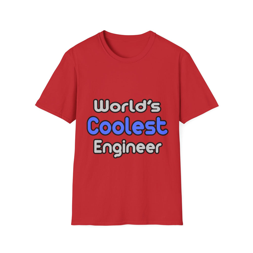 World's Coolest Engineer - Unisex Softstyle T-Shirt