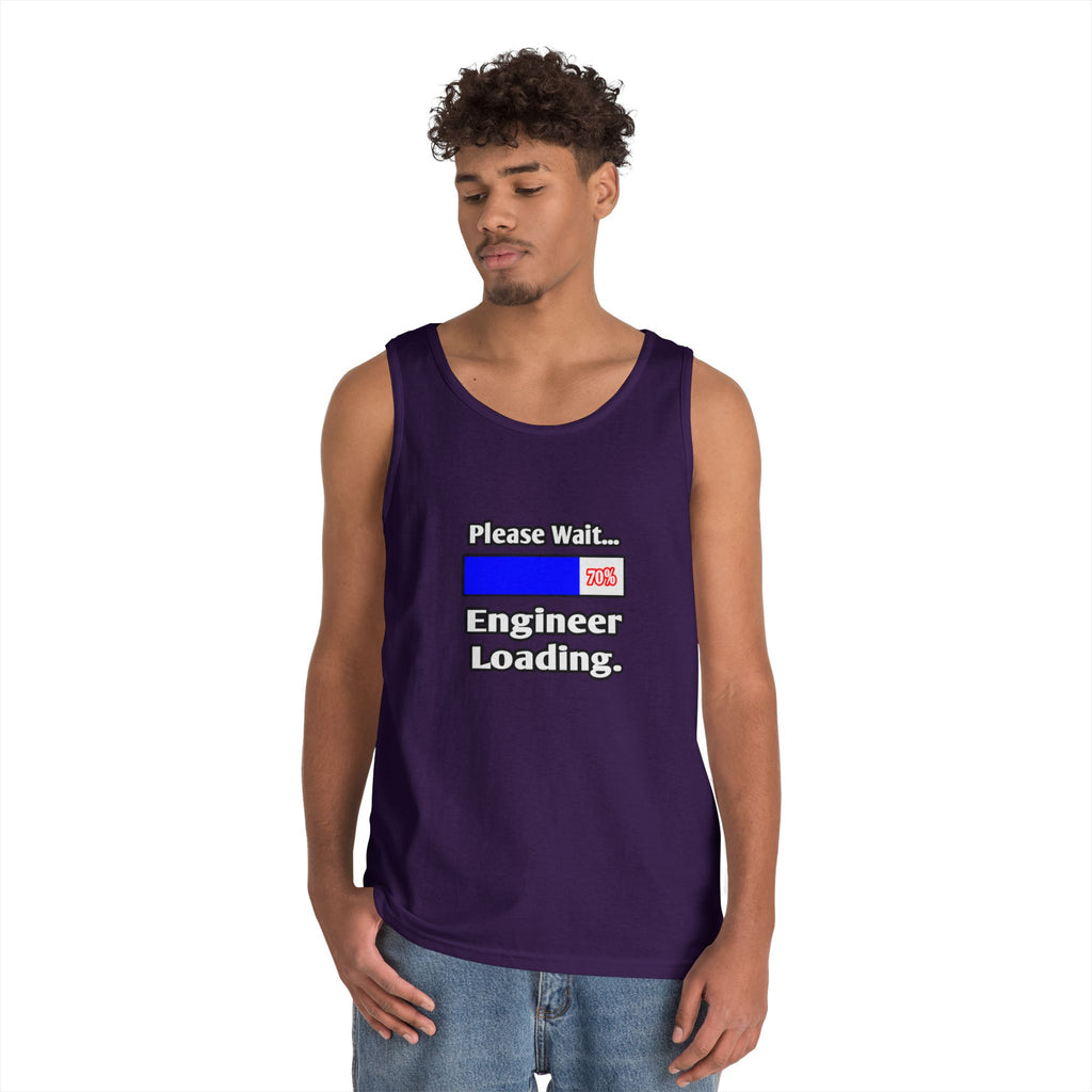 Please Wait...Engineer Loading - Unisex Heavy Cotton Tank Top