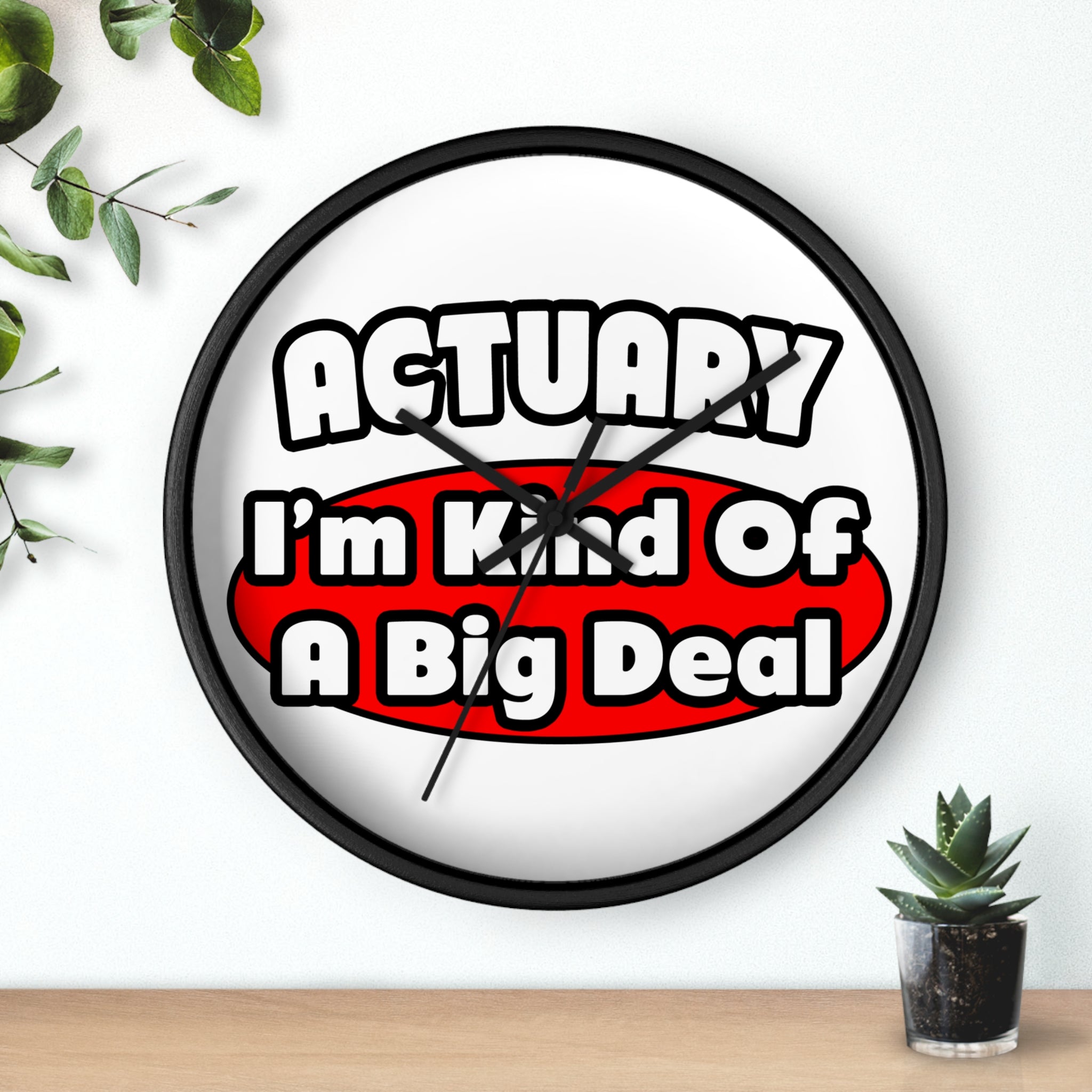 Actuary...Big Deal (2) - Wall Clock