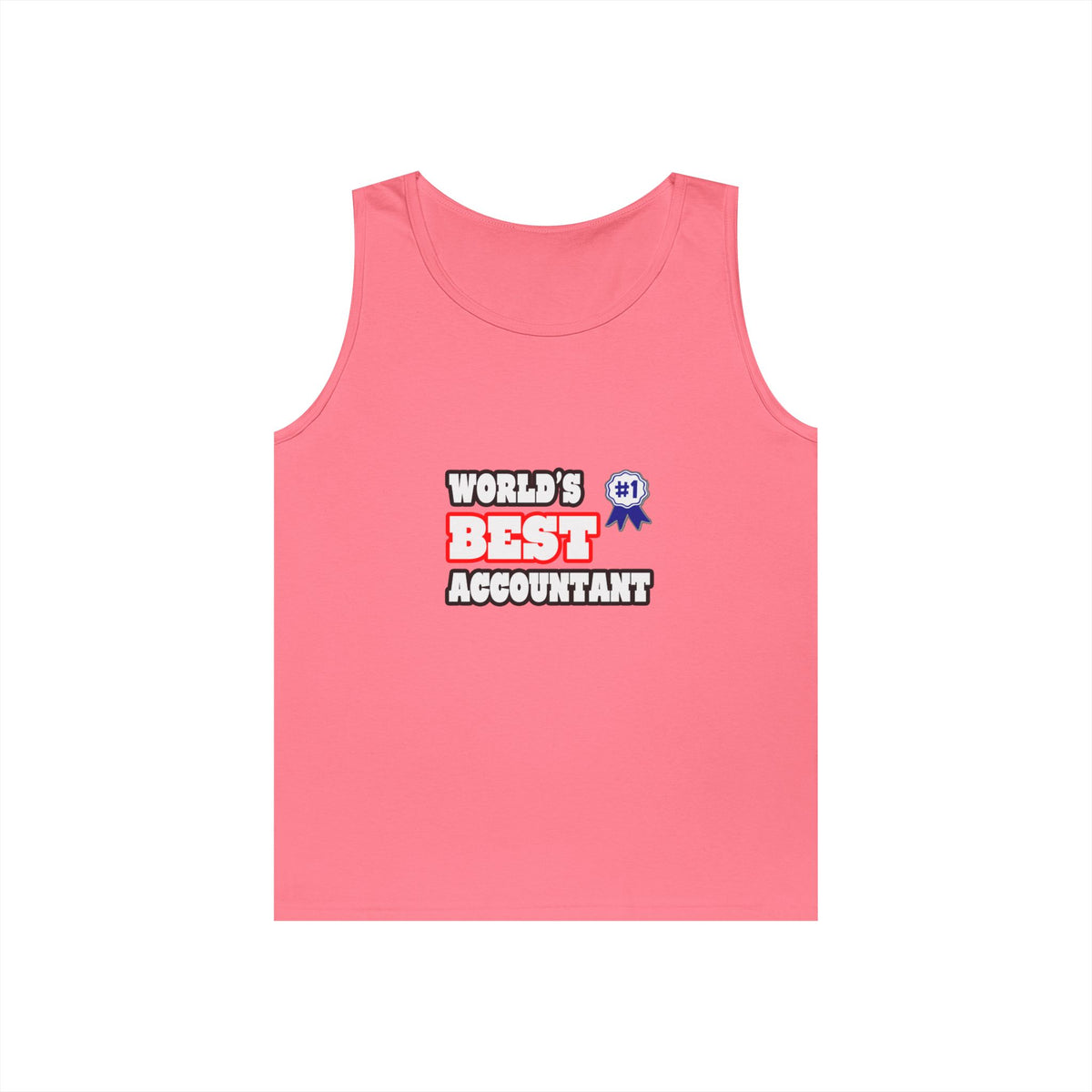 World's Best Accountant - Unisex Heavy Cotton Tank Top