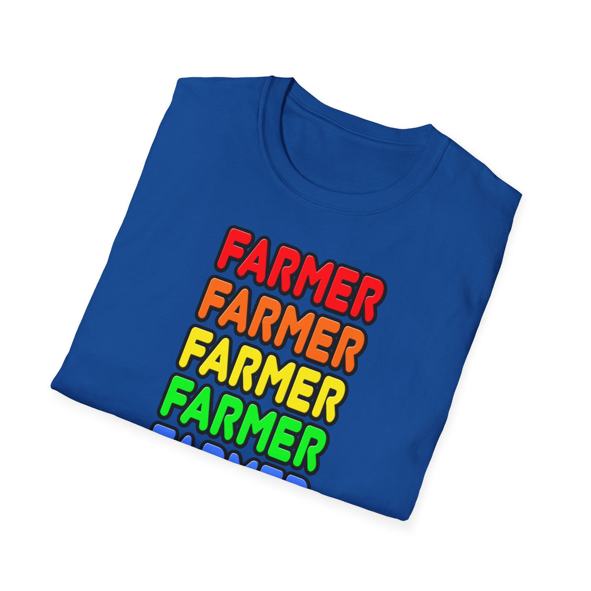 Rainbow Farmer - Unisex Softstyle T-Shirt