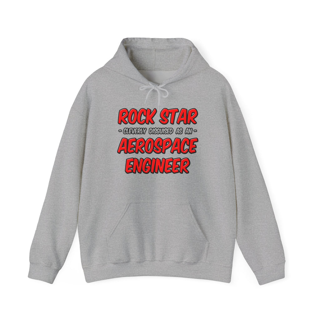 Rock Star...Aerospace Engineer - Unisex Heavy Blend™ Hooded Sweatshirt