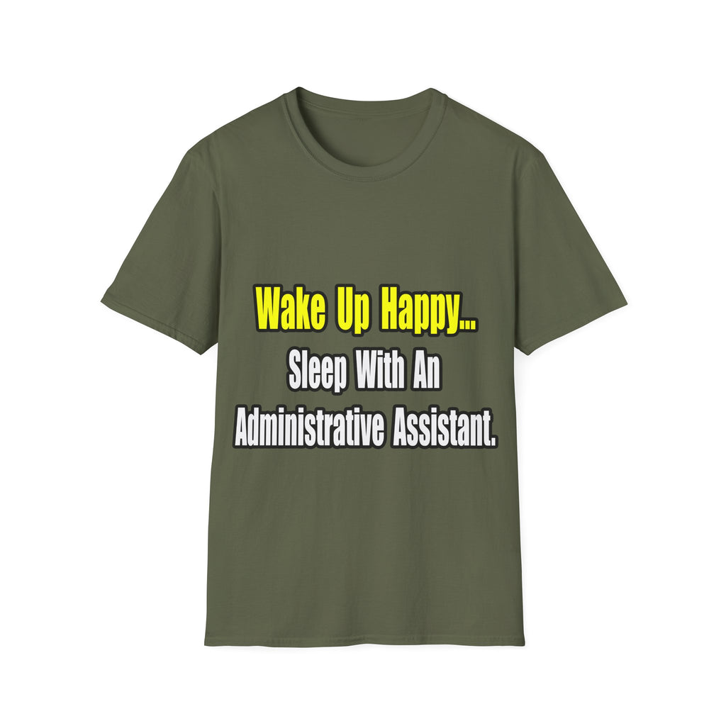 Sleep With An Administrative Assistant - Unisex Softstyle T-Shirt