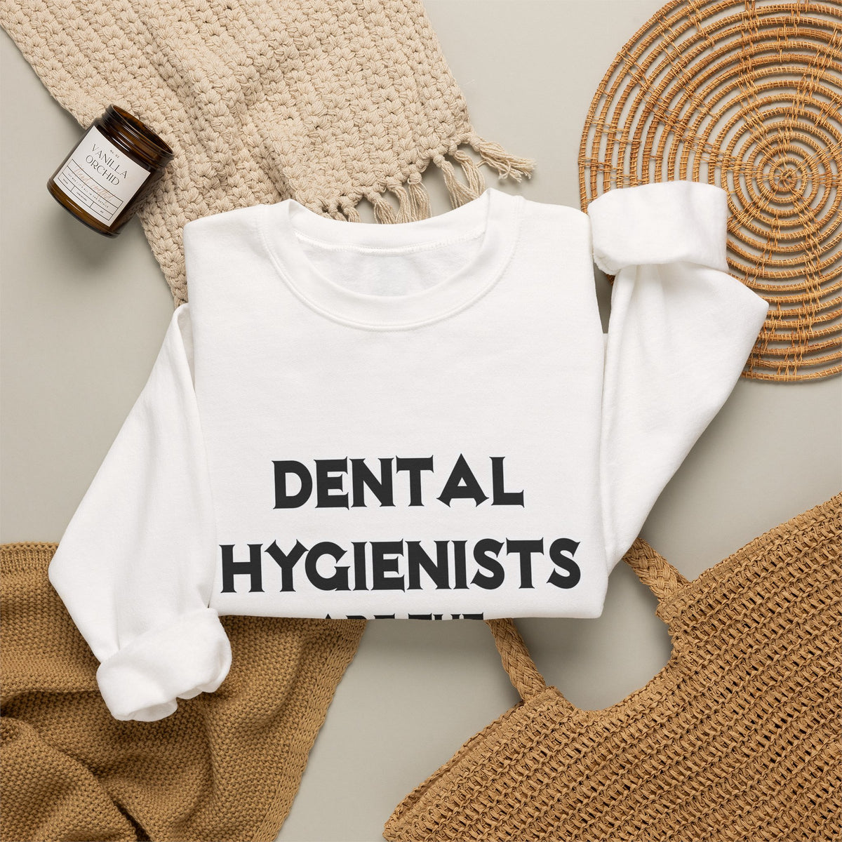 Dental Hygienists Are The Bomb! - Unisex Heavy Blend™ Crewneck Sweatshirt