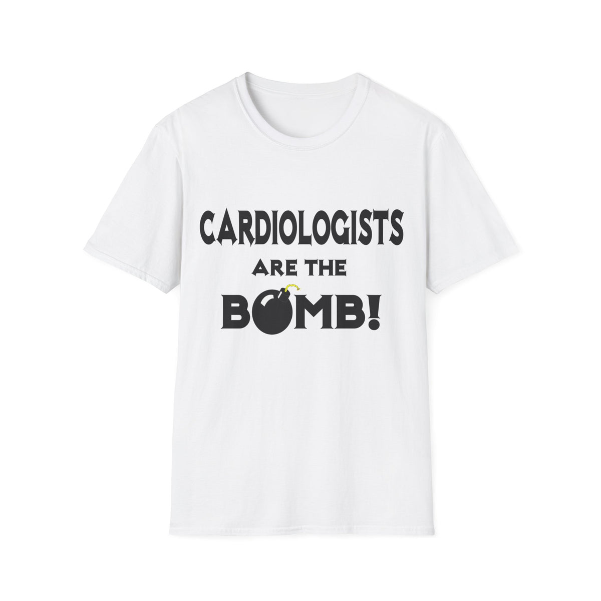 Cardiologists Are The Bomb! - Unisex Softstyle T-Shirt